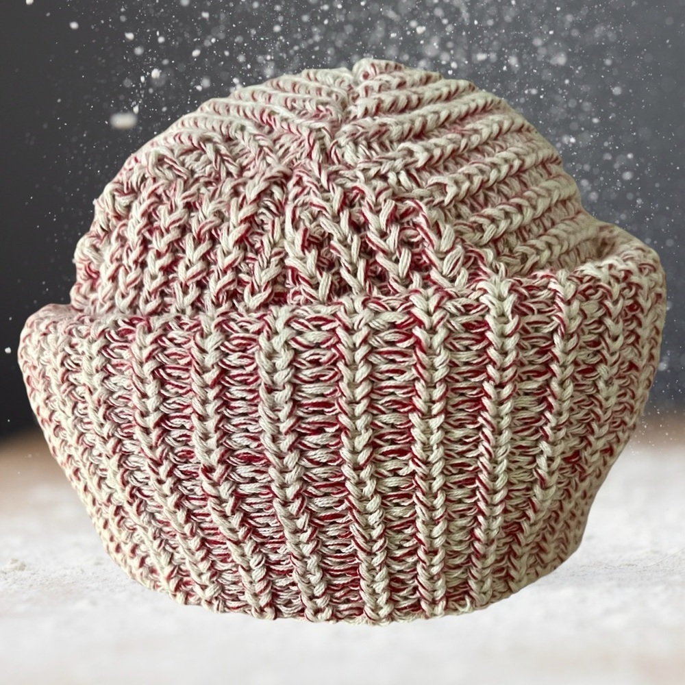 Love Your Melon Pink Speckled Slouch Beanie - Picture 6 of 11